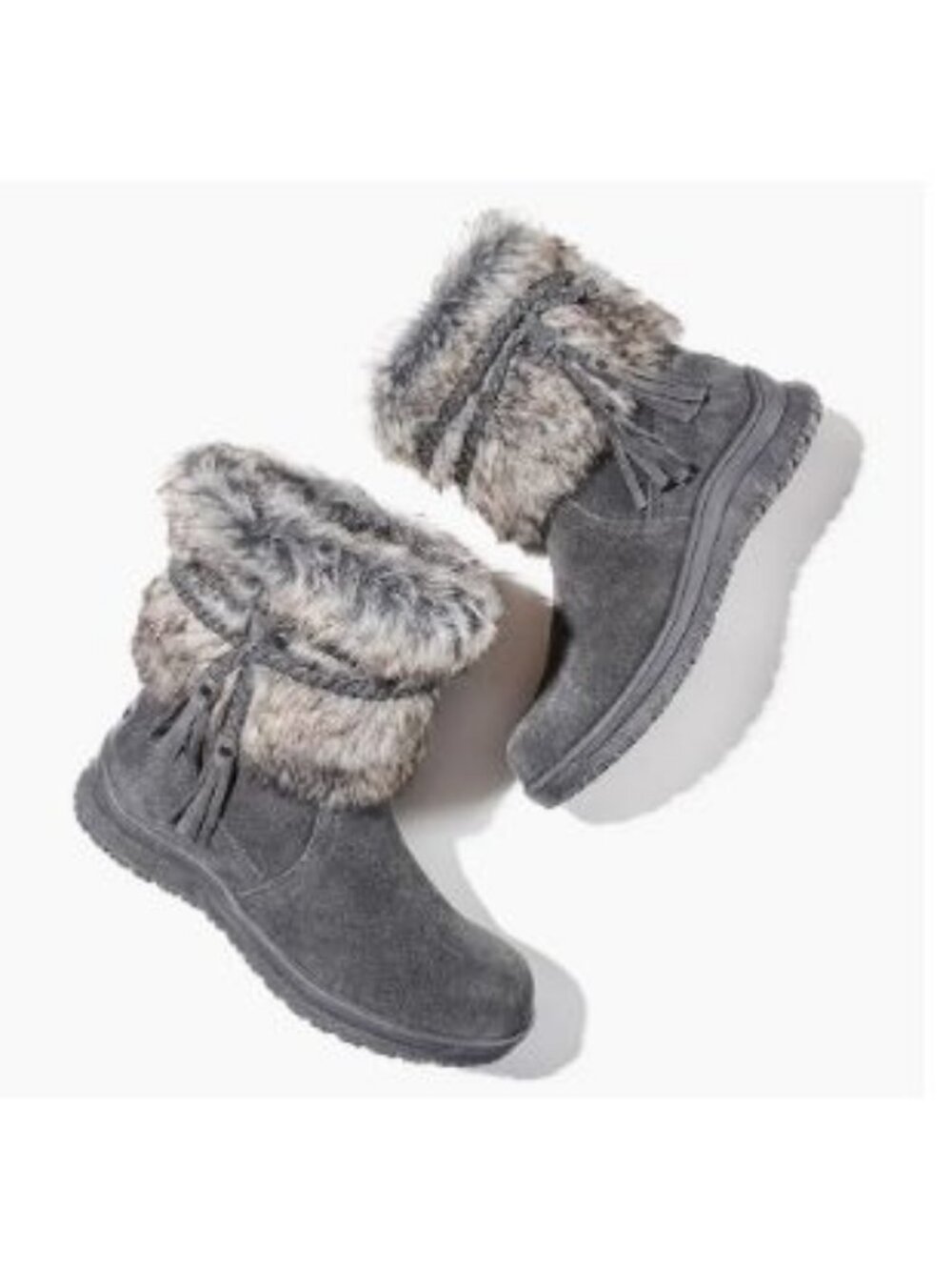 Minnetonka Women's Everett Boots Charcoal Size 8 NEW IN BOX! - Picture 2 of 4